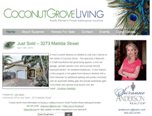 Tablet Screenshot of coconutgroveliving.com